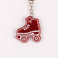 Roller Skate Keychain - 1.5in Glitter
