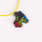 Roller Skate Necklace