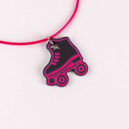 Roller Skate Necklace