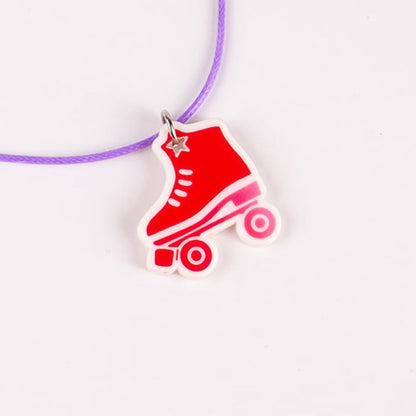 Roller Skate Necklace