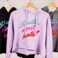 "Skate Don't Hate" Crop Hoodie - Black