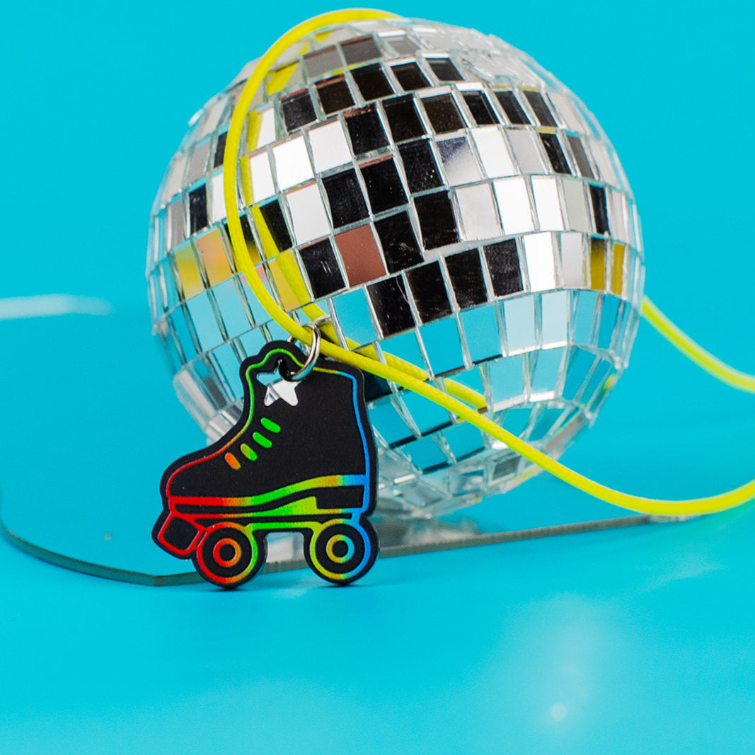 Roller Skate Necklace