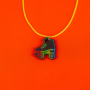 Roller Skate Necklace