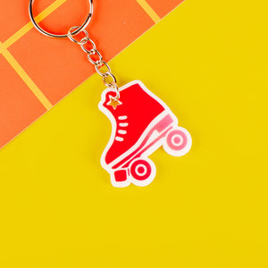 Roller Skate Keychain - 1.5in