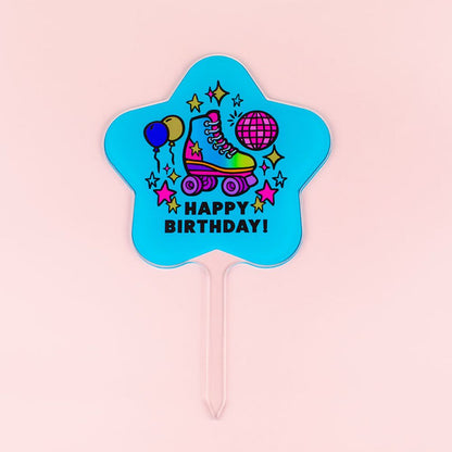 Skate Cake Topper - 5in