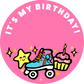 "It's My Birthday" Button - 3in
