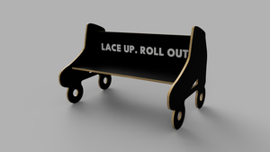 Custom LIGHT UP Skate Bench